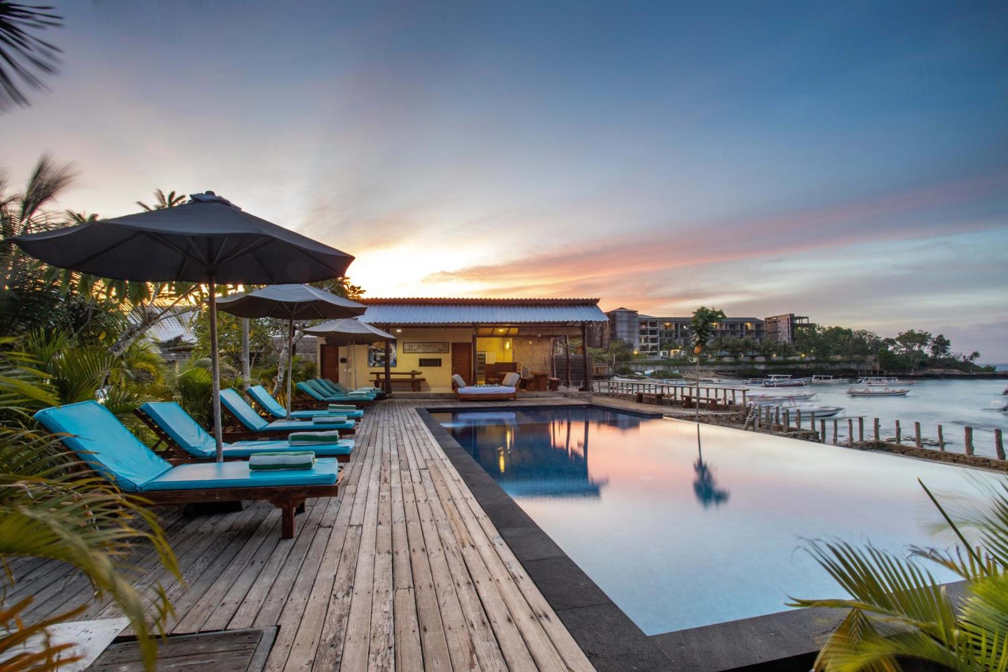 D'Muncuk Huts Lembongan Hotel Luaran gambar